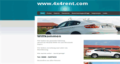 Desktop Screenshot of 4x4rent.com